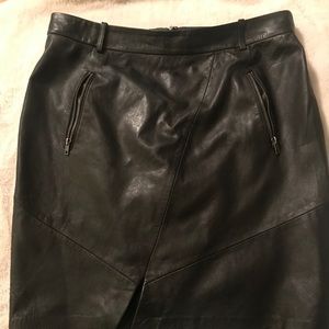 🔹Lucky Brand Leather Skirt🔹